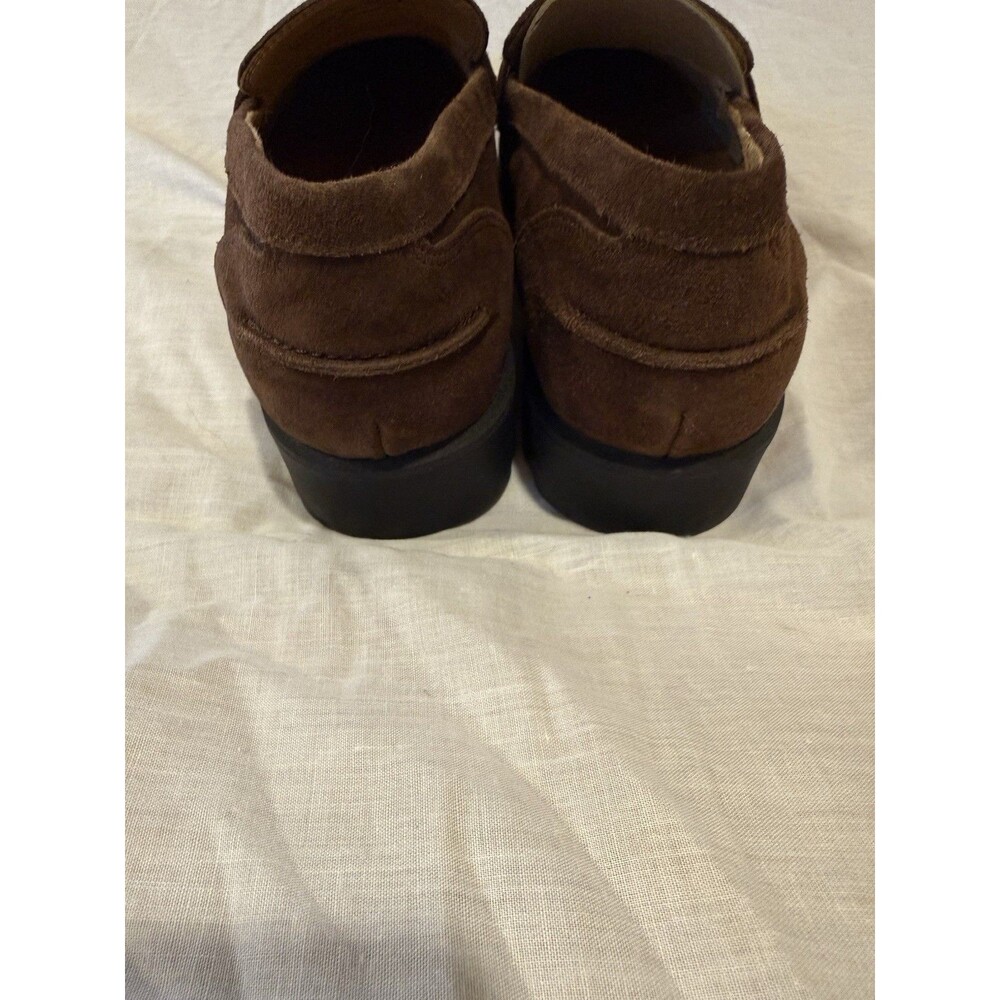 NWOB Vionic Womens Brown Suede Slip On Comfort Loafer US 7.5 EU 38 UK 5 - Picture 6 of 11